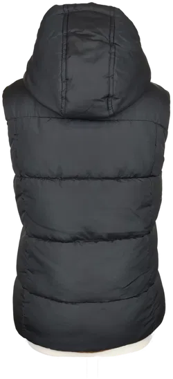 Sublevel Damen Weste mit Innenfutter aus Plüsch, schwarz - S/36 - Bild 2