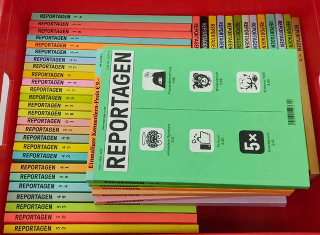 Buch Sammlung von "REPORTAGEN" Magazinen 46 Stück – Bild 2