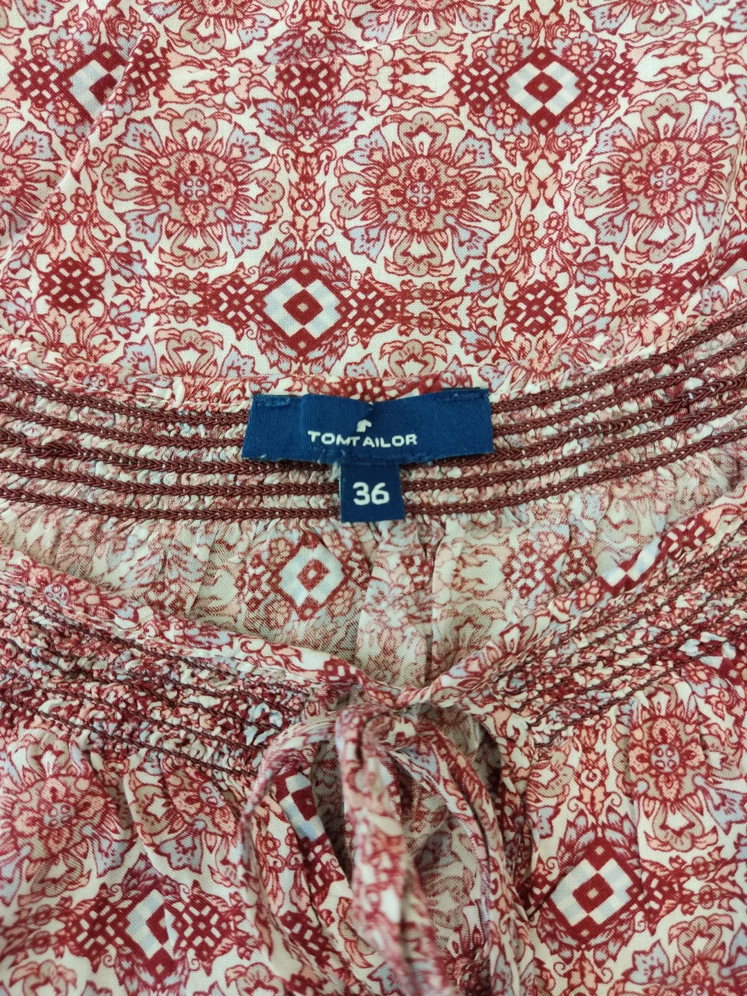 Tom Tailor Damen Blusenshirt mehrfarbig Gr. S – Bild 3