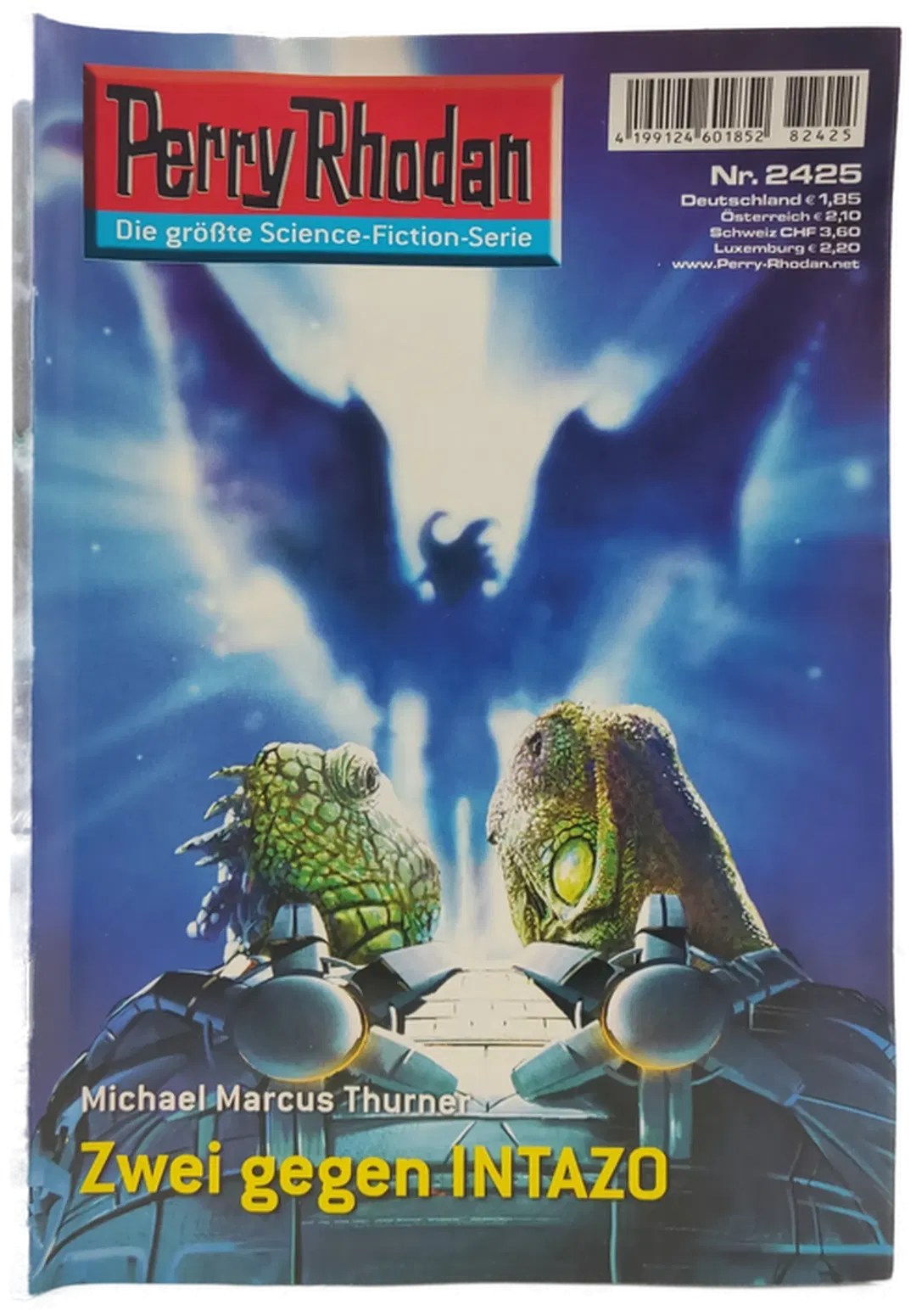 Romanheft Perry Rhodan Zwei gegen INTAZO Erstauflage Nr.2425 - Bild 2