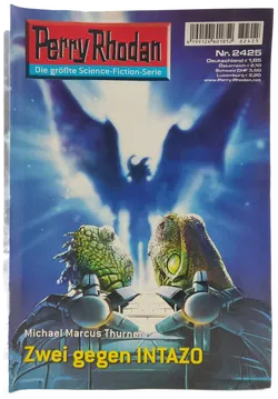 Romanheft Perry Rhodan Zwei gegen INTAZO Erstauflage Nr.2425 - Bild 1
