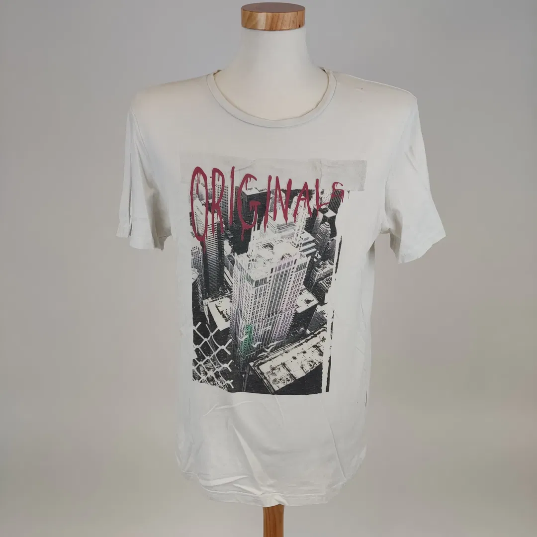 Jack & Jones Herren T-Shirt weiß - Gr. 52 (XL) - Bild 4