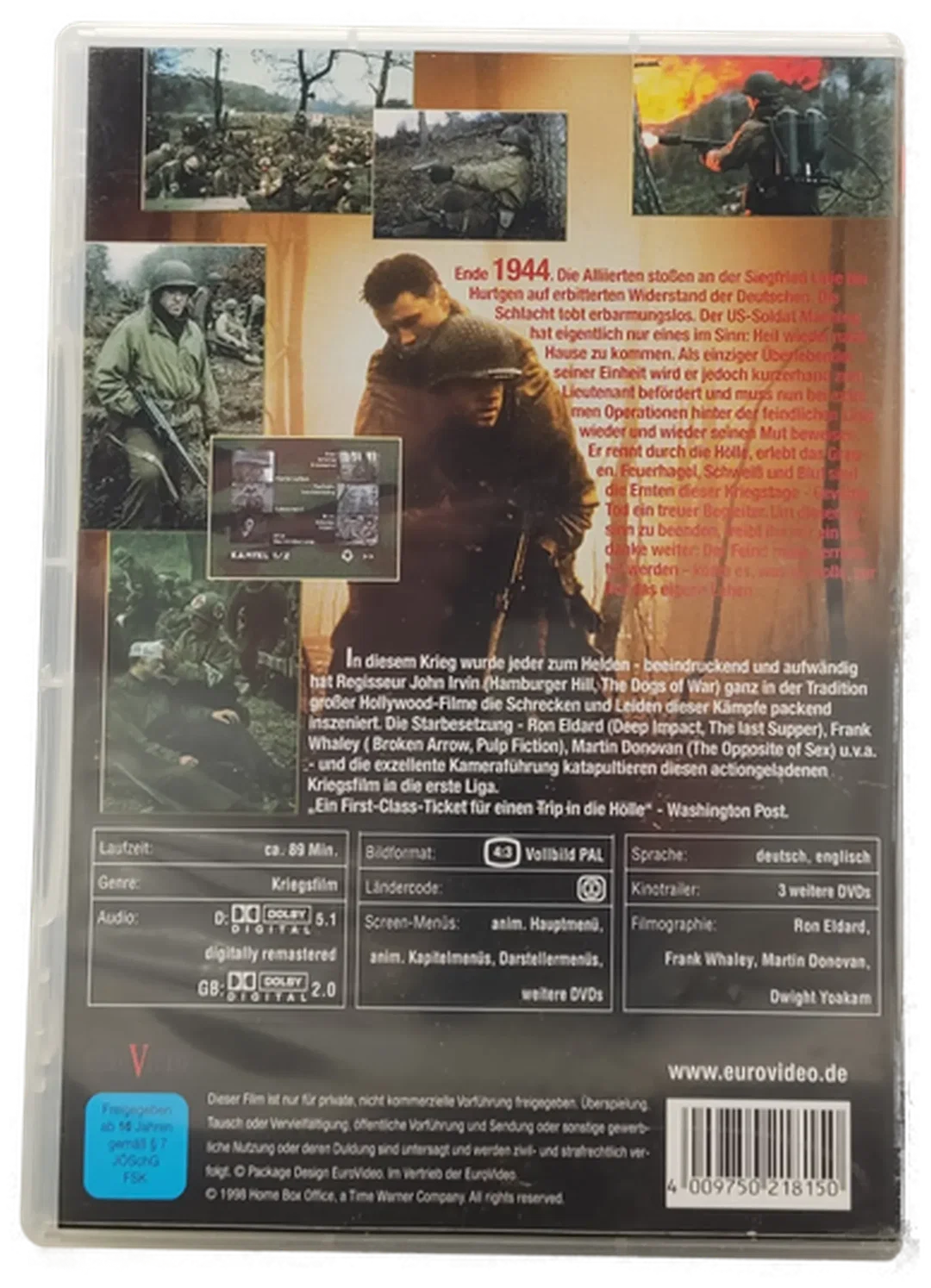 DVD "The Sound of War - Wenn Helden sterben" mit Ron Eldard und Frank Whaley – Bild 2