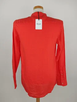 Givn Herren Leinenhemd orange - S / 46 - Bild 3