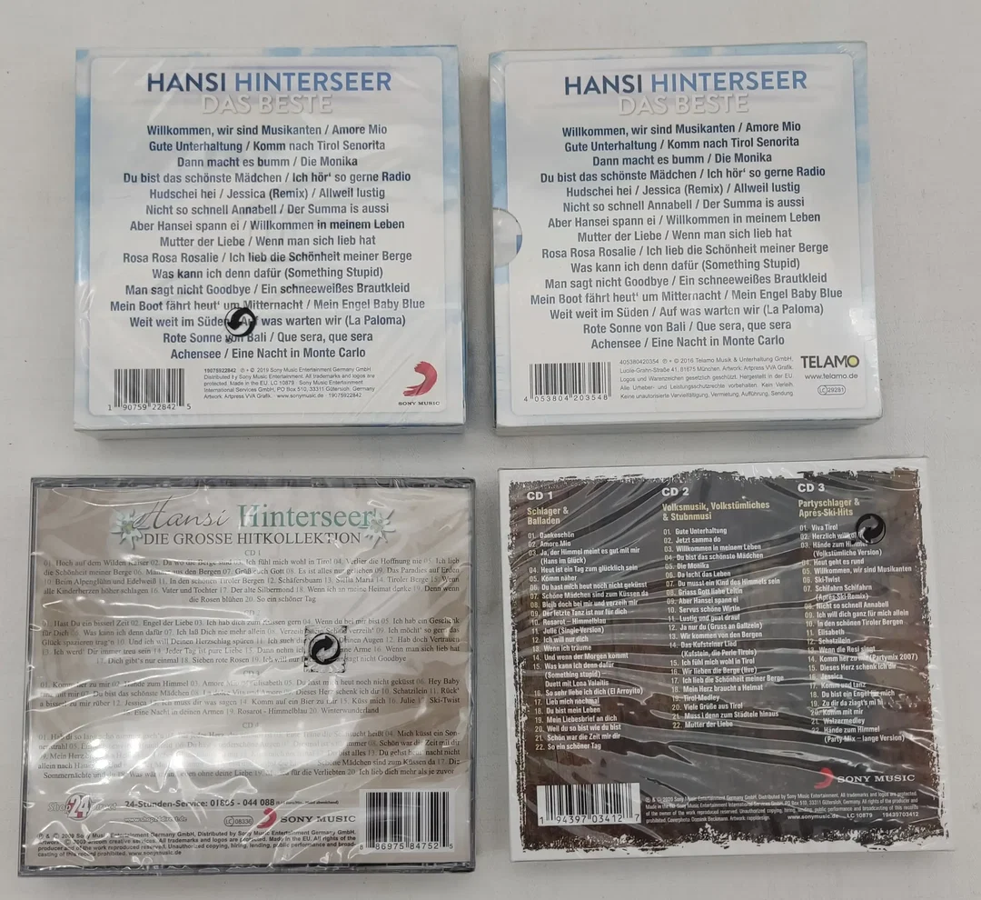 Hansi Hinterseer - CD Konvolut - 4 Stück – Bild 2