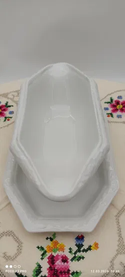 P.A.L.T. Porzellan Topf/Sauciere | Tschechoslowakisch - Bild 6