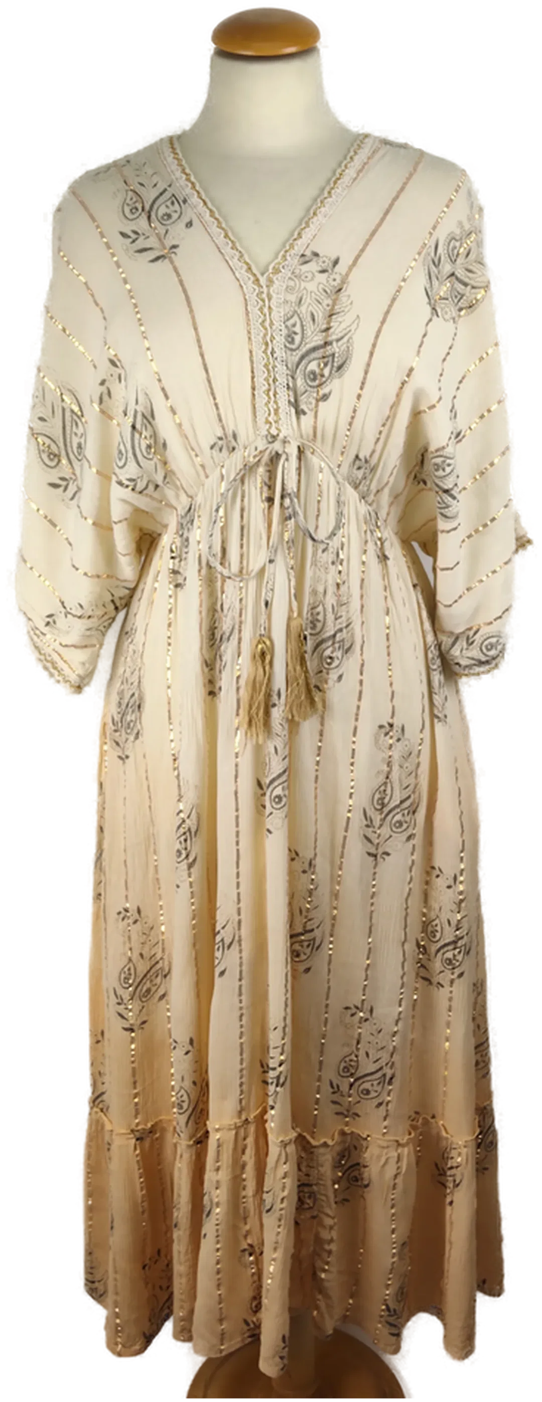 Damenkleid Sonstige Baumwolle Maxikleid | Leichter Sommertraum - Bild 4