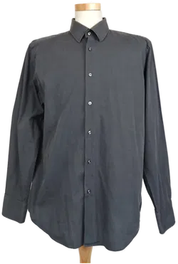  Hugo Boss Herren Hemd anthrazit Gr. 43 (17) - Bild 1