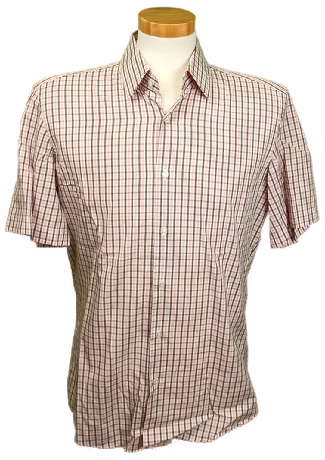 Hugo Boss Herrenhemd rosa/weiß Gr. 39 – Bild 1