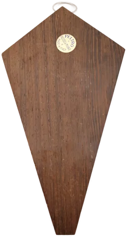 Handgravierte Zinnskulptur zum Aufhängen - Heiligenbild - Bild 2