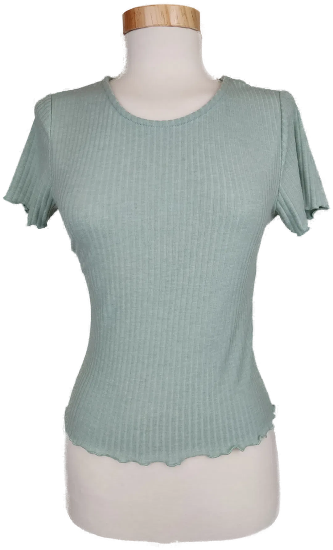 ONLY Damen T-Shirt grün - S/36 - Bild 4