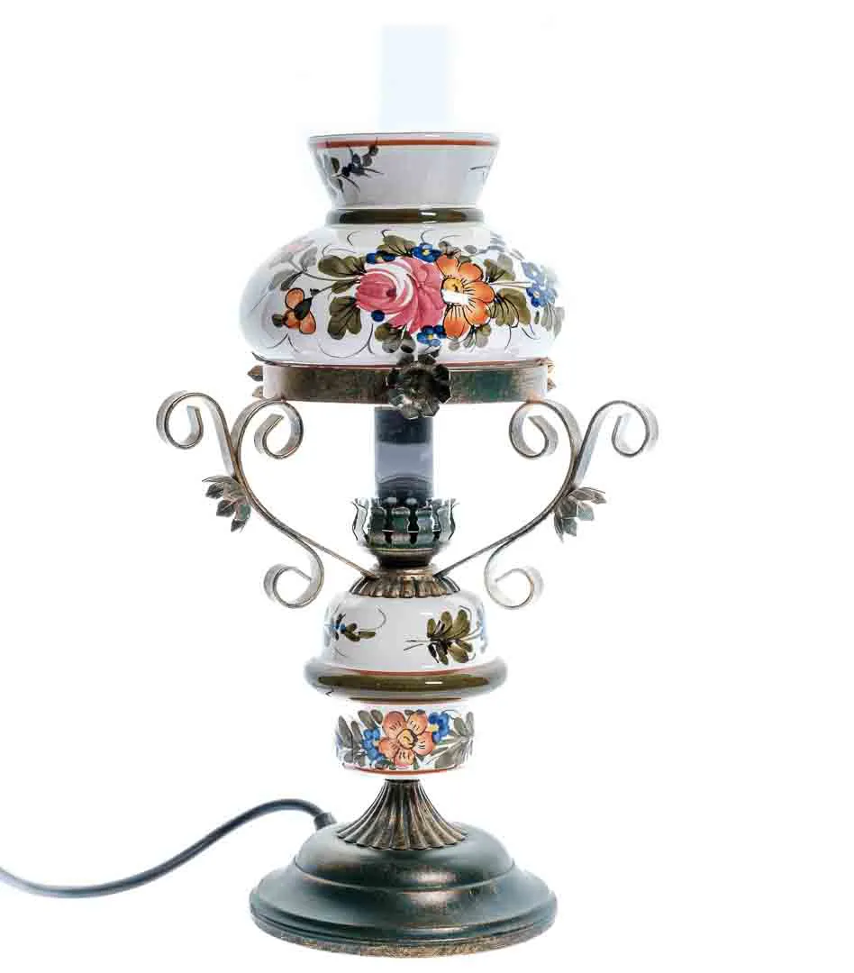 Tischlampe im Design einer Öl-Lampe 230V E14 - Bild 4