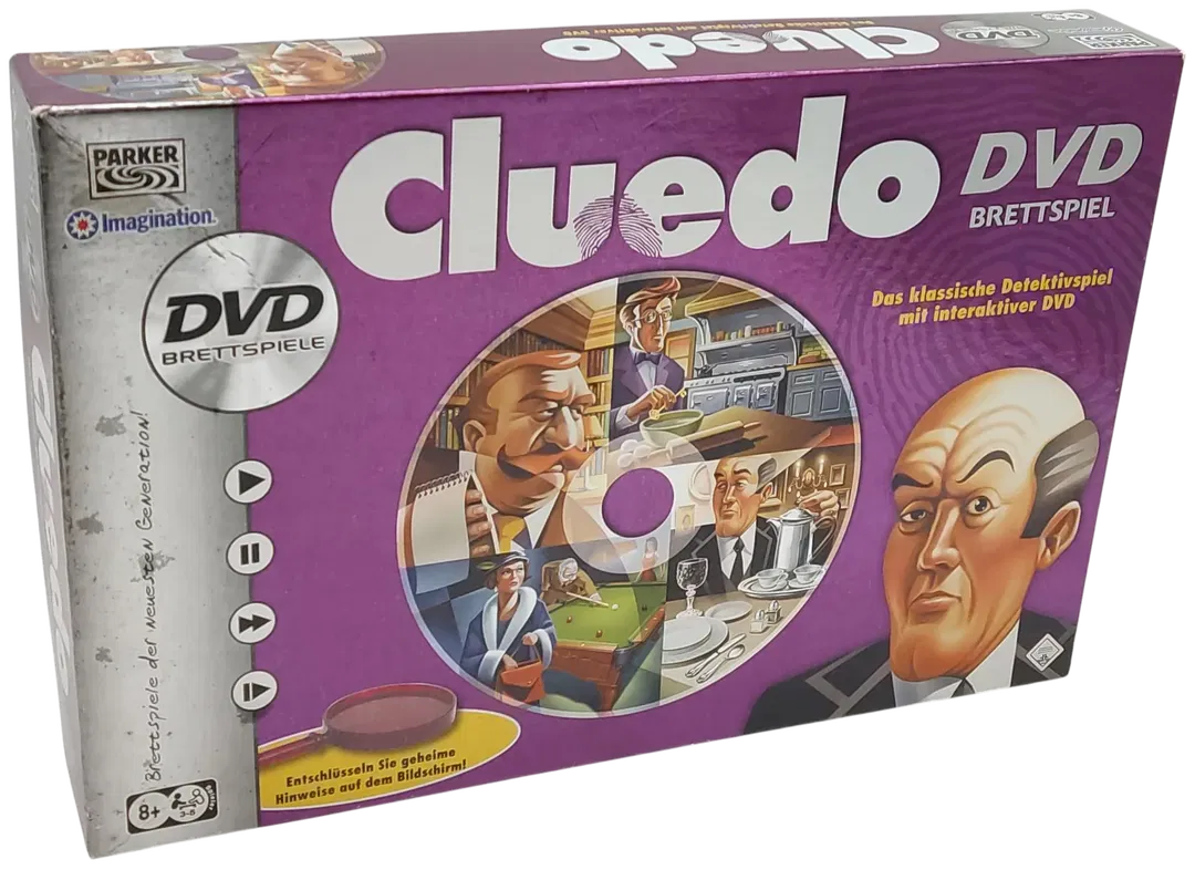 Cluedo DVD Brettspiel - Gesellschaftsspiel - Parker - Bild 1