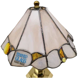 HONSEL Stained Glass Nachttischlampe - 40W / 250V / Handarbeit - Bild 2