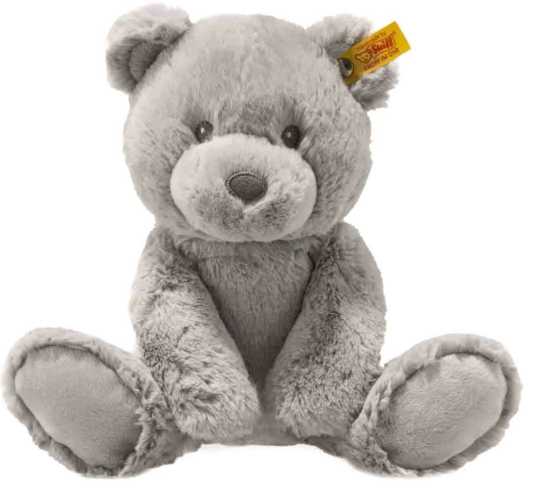 Steiff Soft Cuddly Friends Teddybär Bearzy in grau, Höhe 28cm - Bild 4