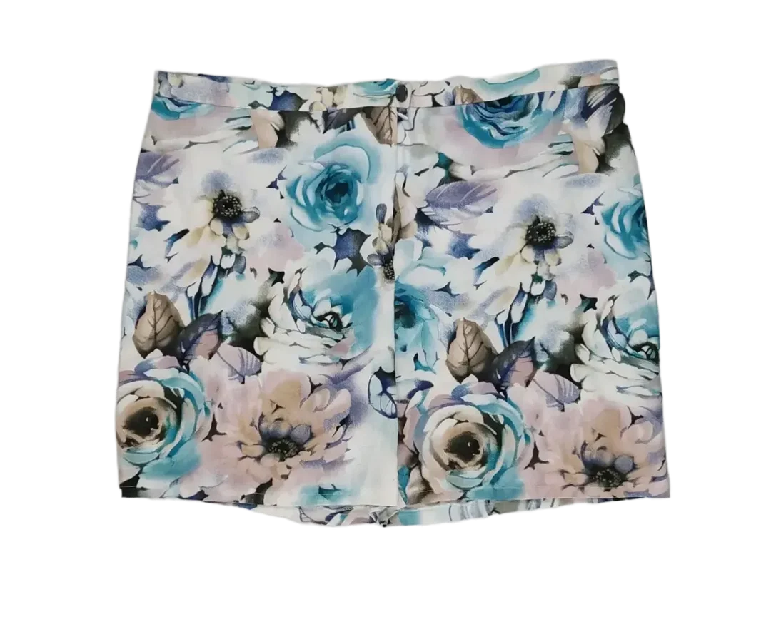 Waltraude Krammer Damen Short, blau - Bundweite 49 cm  – Bild 2