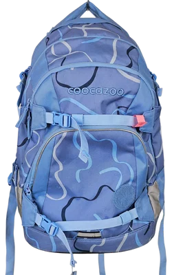 COOCAZOO Kinder Schulrucksack "Porter", blau 