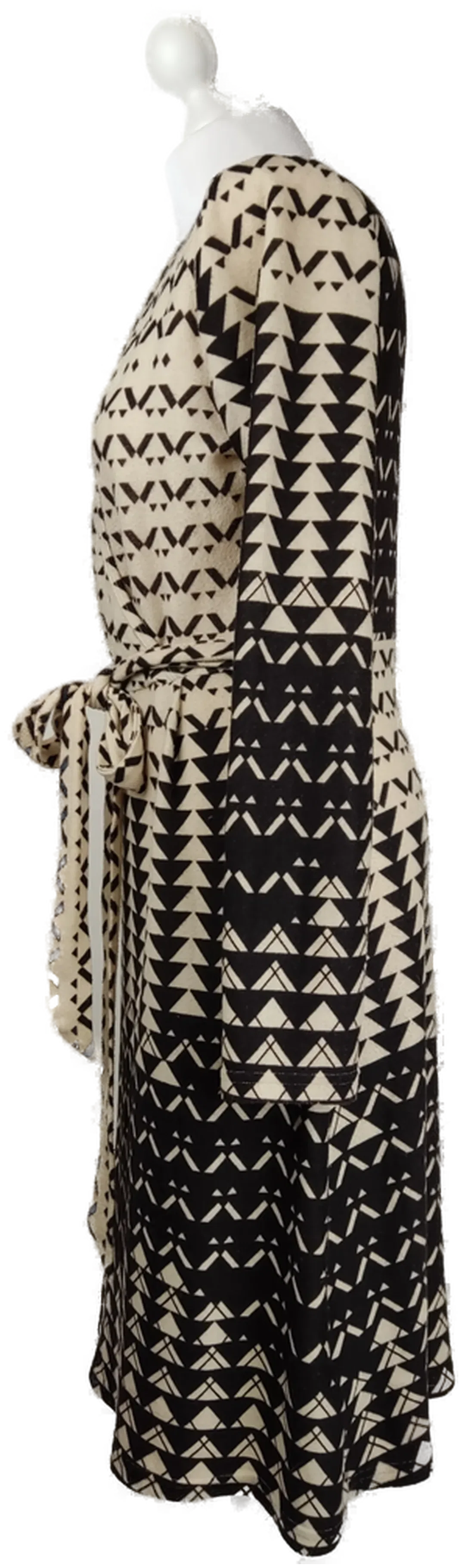 Damenkleid Gr.42, schwarz-weiß gemustert – Bild 2