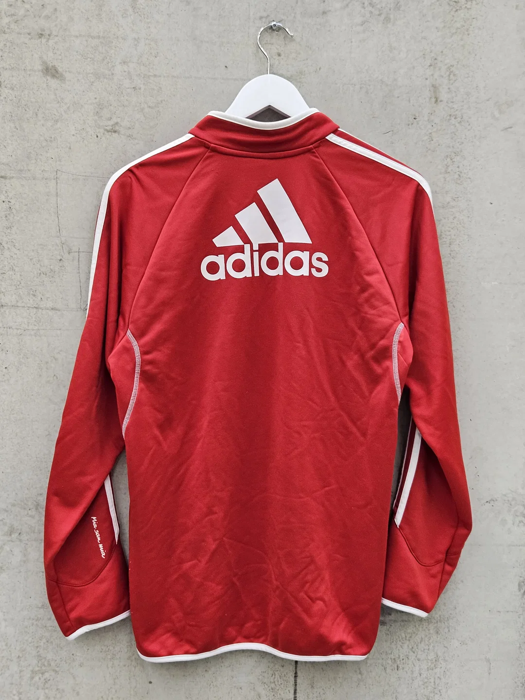 ADIDAS x FC Bayern München Herren Fussball Jacke, rot - Gr. L – Bild 2