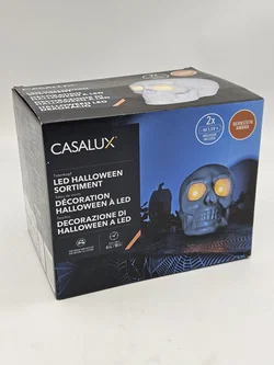 LED-Totenkopf für Halloween