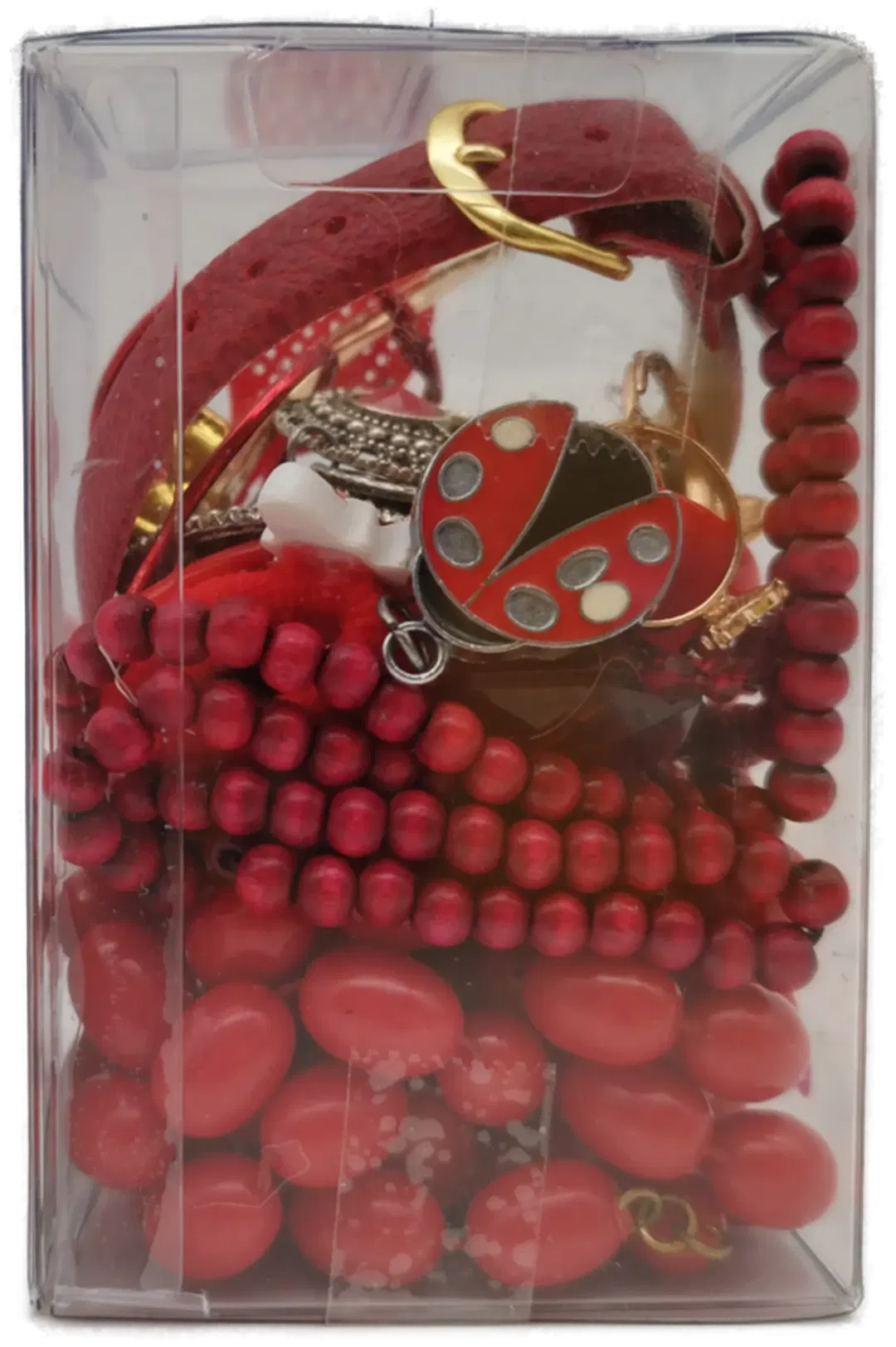 MYSTERY Modeschmuck SET - Rot - Bild 1