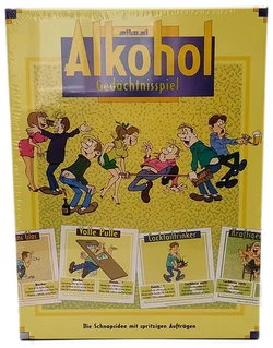 Alkohol-Gedächtnisspiel Originalverpackt | Partyabend-Garant - Bild 2