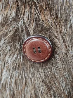 Vintage Herren Pelzmantel - XL / 52-54 - Bild 6