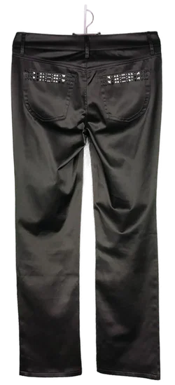Mac Damen Hose schwarz glänzend - XS/34 - Bild 2