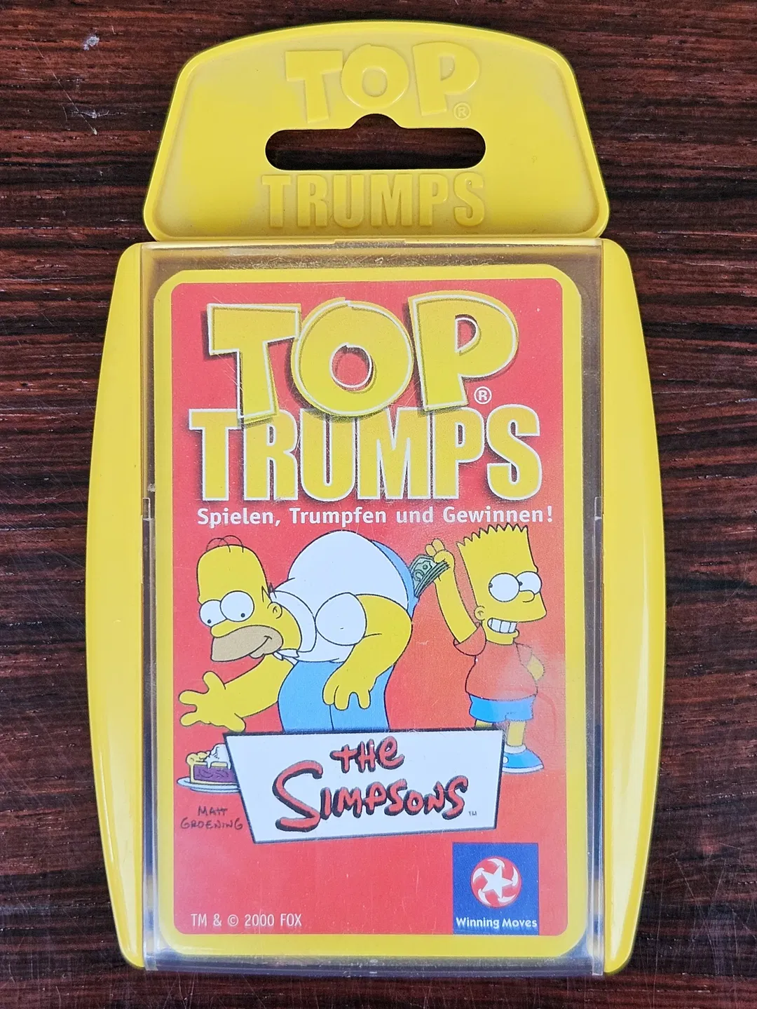 TOP TRUMPS - The Simpsons - Gesellschaftsspiel - Winning Moves - Bild 4