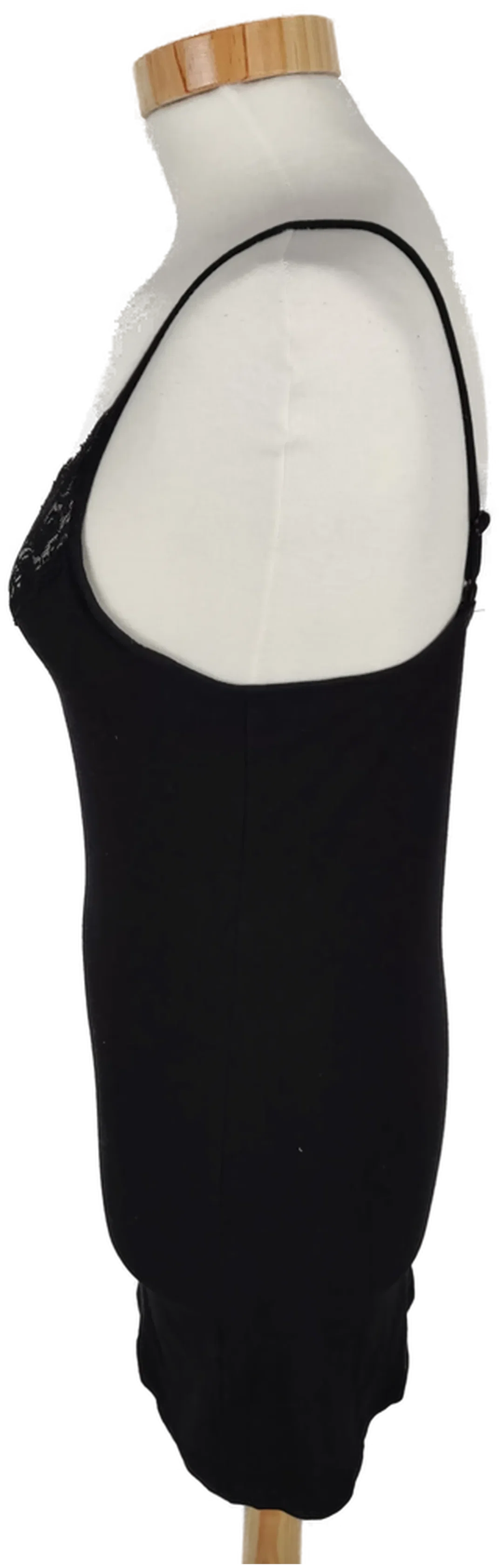 AMISU Spitzen-Top in Schwarz, Größe M – Bild 3