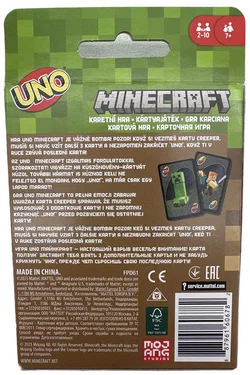 Mattel Games UNO Minecraft Kartenspiel – Vorschau 2