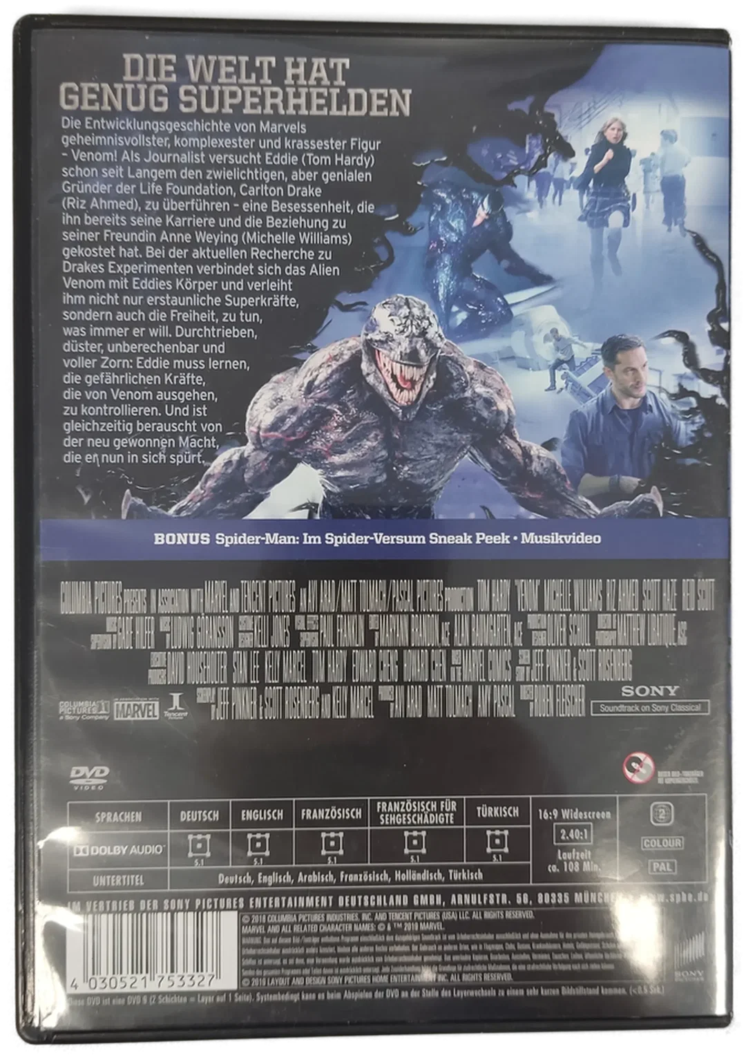 VENOM - DVD – Bild 2