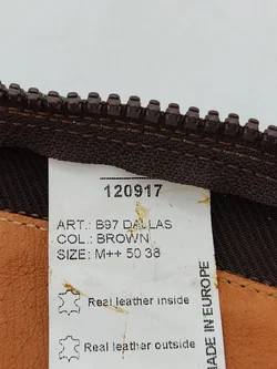Leder Chaps Damen braun Gr. M++5038 - Bild 2