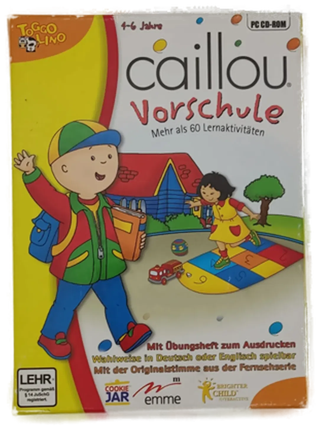 Toggo Lino Caillou Vorschule DVD - Bild 3