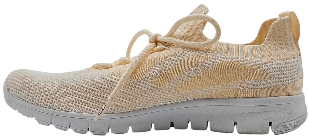 LANIUS TENCEL Damen Sneaker, weiß/beige - Gr. 41 – Bild 3