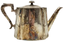 William Hutton & Sons Teekanne versilbert – Vorschau 4