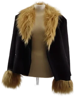 Damen Jacke mit Kunstpelz  - Bild 2