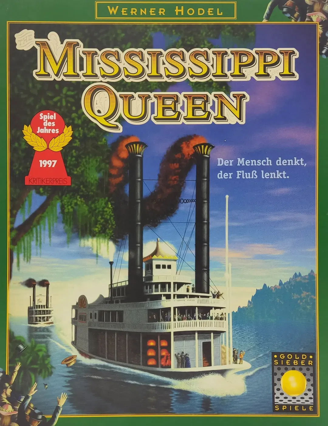 Mississippi Queen - Vintage Gesellschaftsspiel - Gold Sieber Spiele - Bild 1