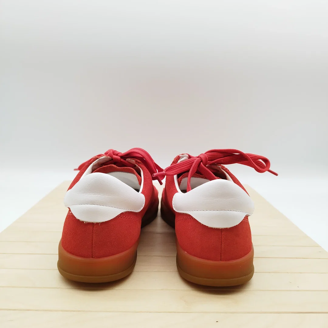 Pollini Sneaker – Rot/Weiß – Größe 38 – Retro-Stil – Bild 3