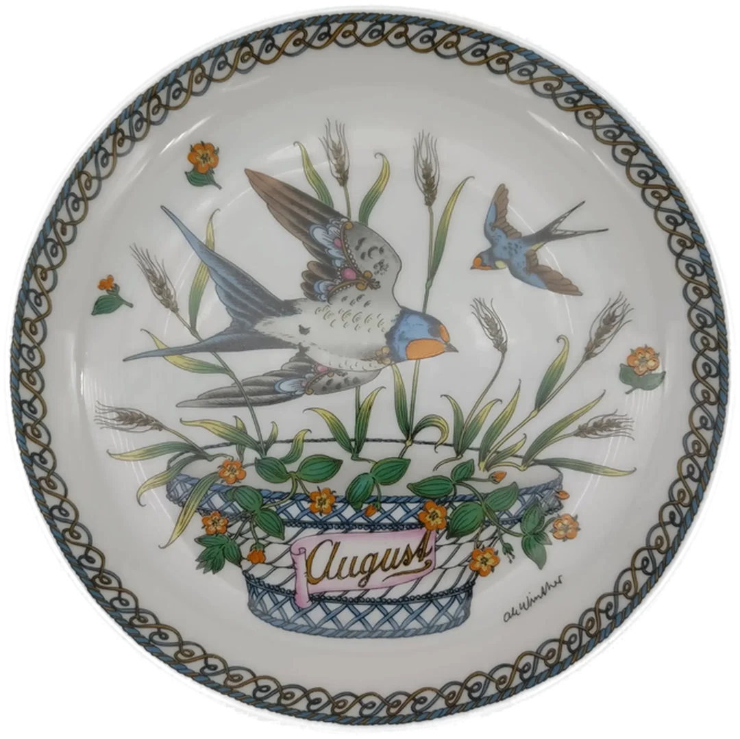 Hutschenreuther - Original Monatssammelteller 12 Stück - Design "Ole Winther" – Bild 5