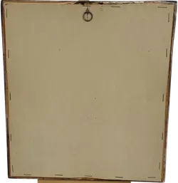 Bild Stoffbild in Holz gerahmt ca 29cm x 26cm - Bild 3