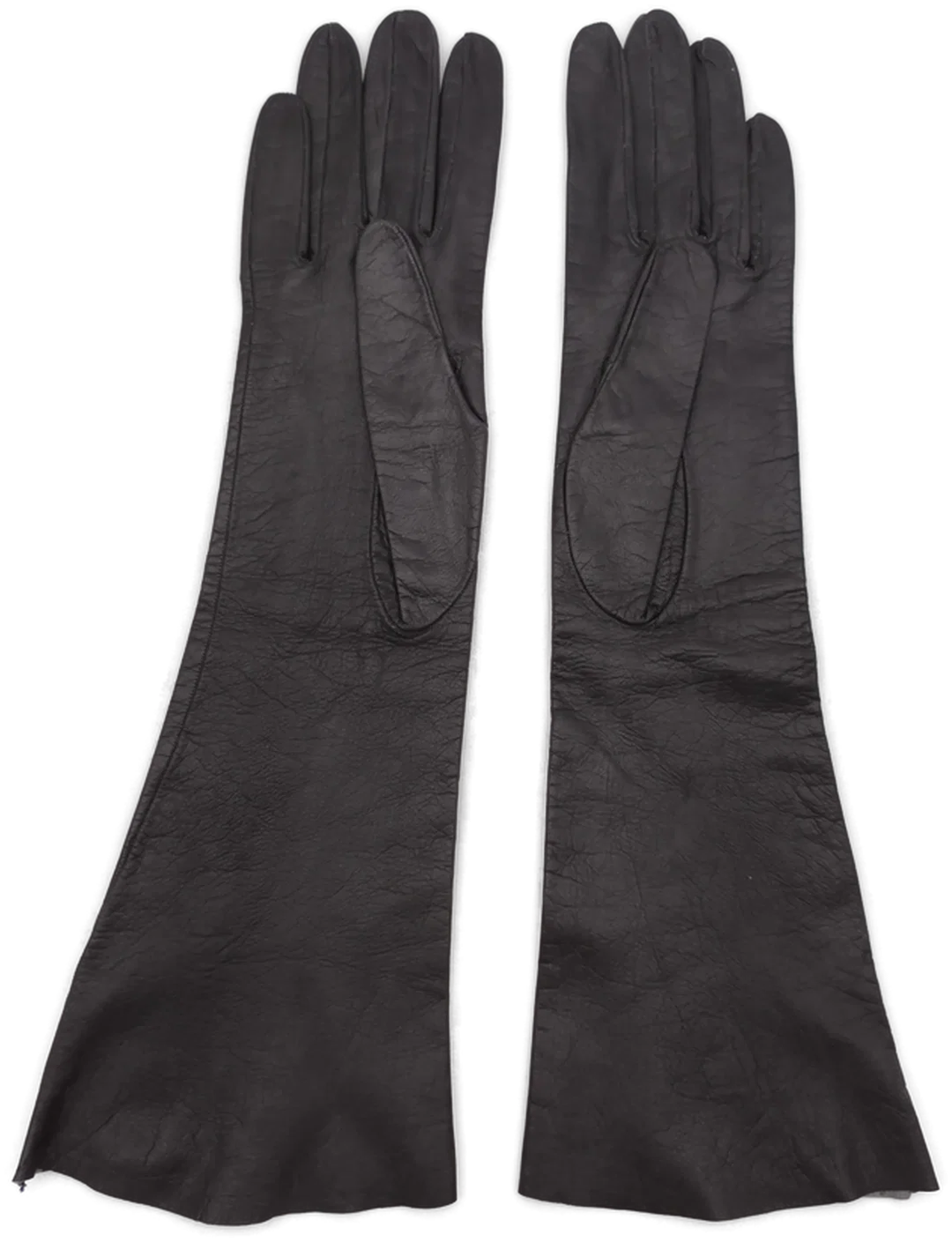 Lederhandschuhe Damen, Vintage – Bild 3