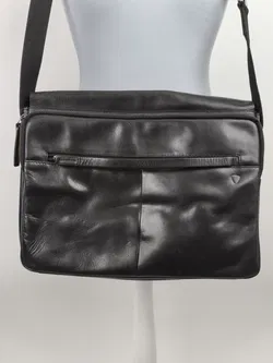 Laptoptasche Leder schwarz Strellson - Bild 3