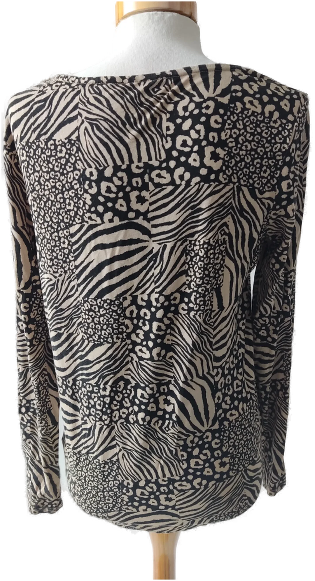 Gina Benotti Damen Langarmshirt Animalprint - Gr. S (36/38) – Bild 3