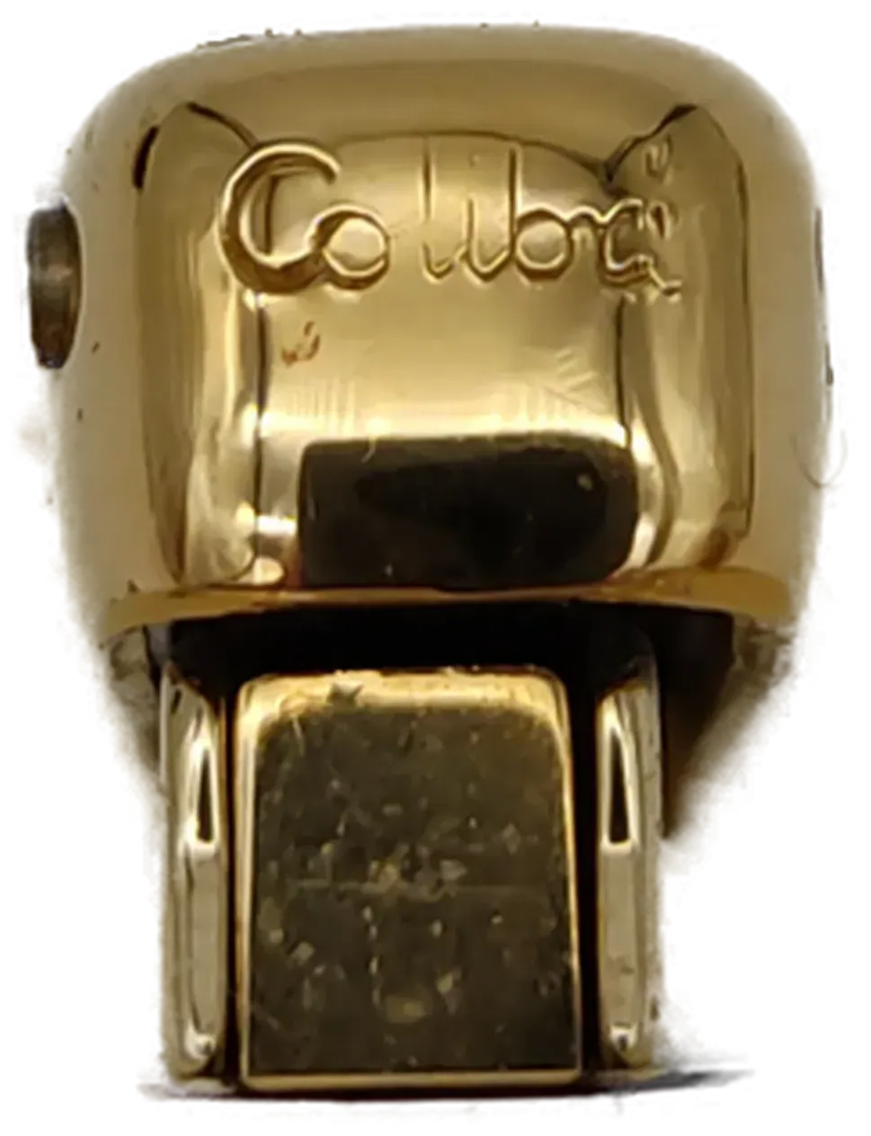 schwarz/goldenes Tischfeuerzeug (Ibelo, colibri) – Bild 6