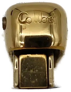 schwarz/goldenes Tischfeuerzeug (Ibelo, colibri) - Bild 6