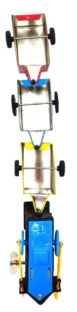 Zig Zag Comic Express Aufziehspielzeug  - Bild 5