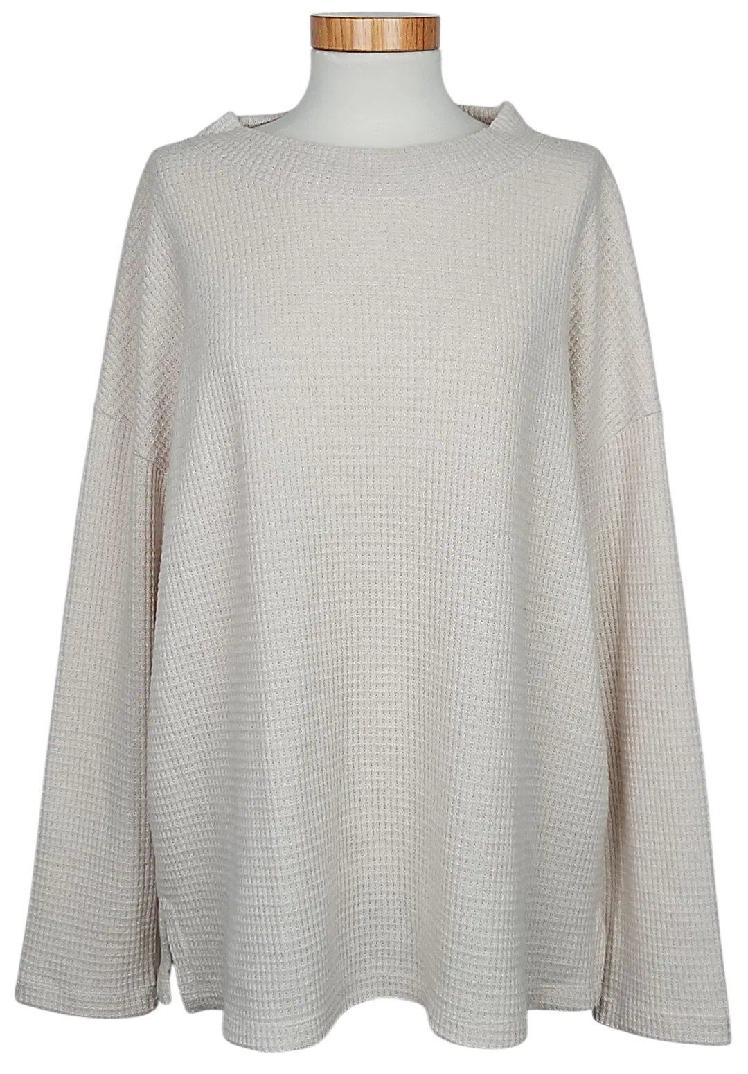 TOM TAILOR Damen Pullover, beige - Gr. XXL  - Bild 1
