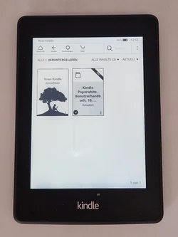 Kindle Paperwhite mit Hülle - 7. Generation - schwarz - Bild 10