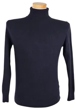 Seidensticker Herren Rollkragenpullover aus Wolle, schwarz - Gr. L  - Bild 1